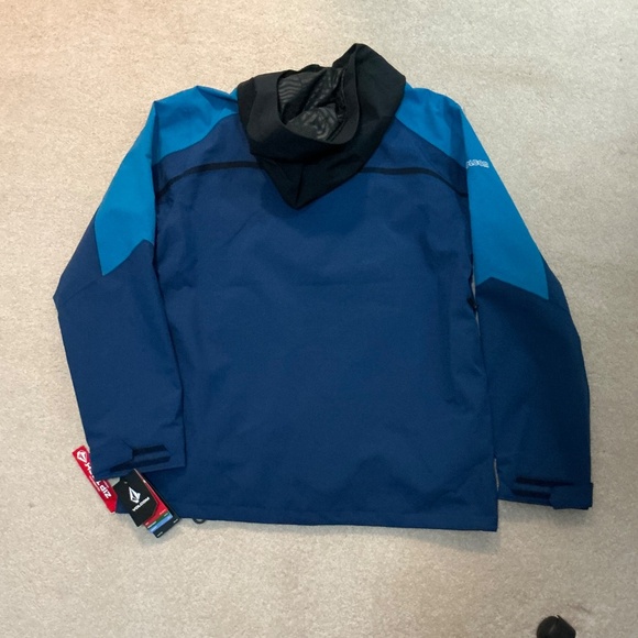 Volcom Men's Brighton Pullover Anarok Hooded Snowboard Jacket - NEW - Picture 2 of 4
